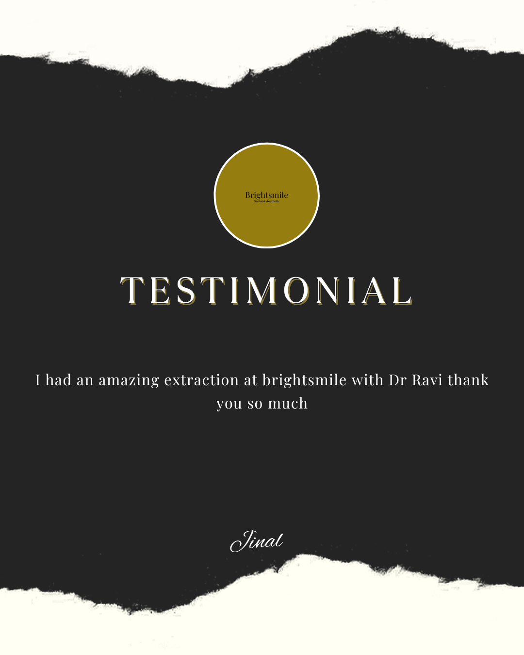 Brightsmile Testimonal 1
